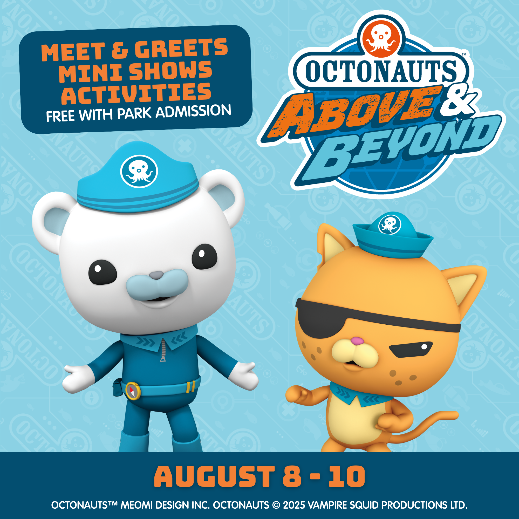 Octonauts - Website Events Landing Page Blippi at Elitch Gardens