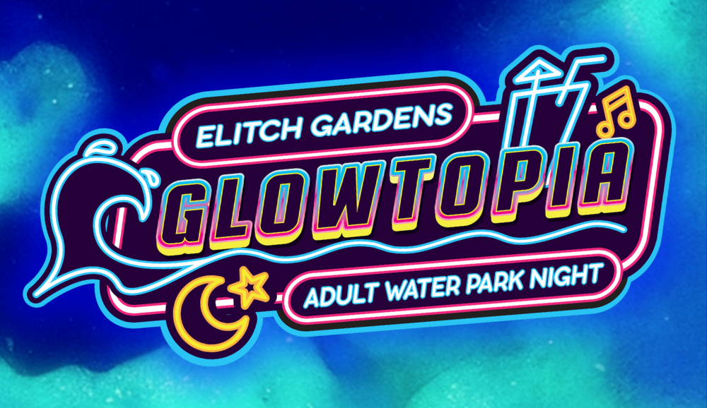Glowtopia-Juli-18 Strahlendes Feuerwerk über dem Park