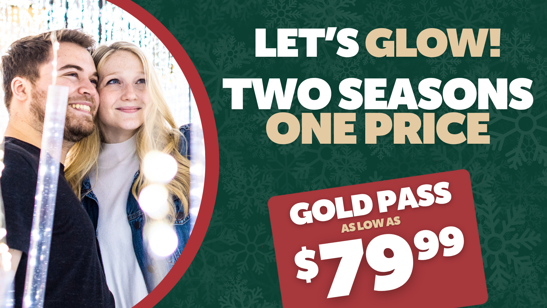 Get visits both the theme park and water park with a Season Pass. Two parks, one price!