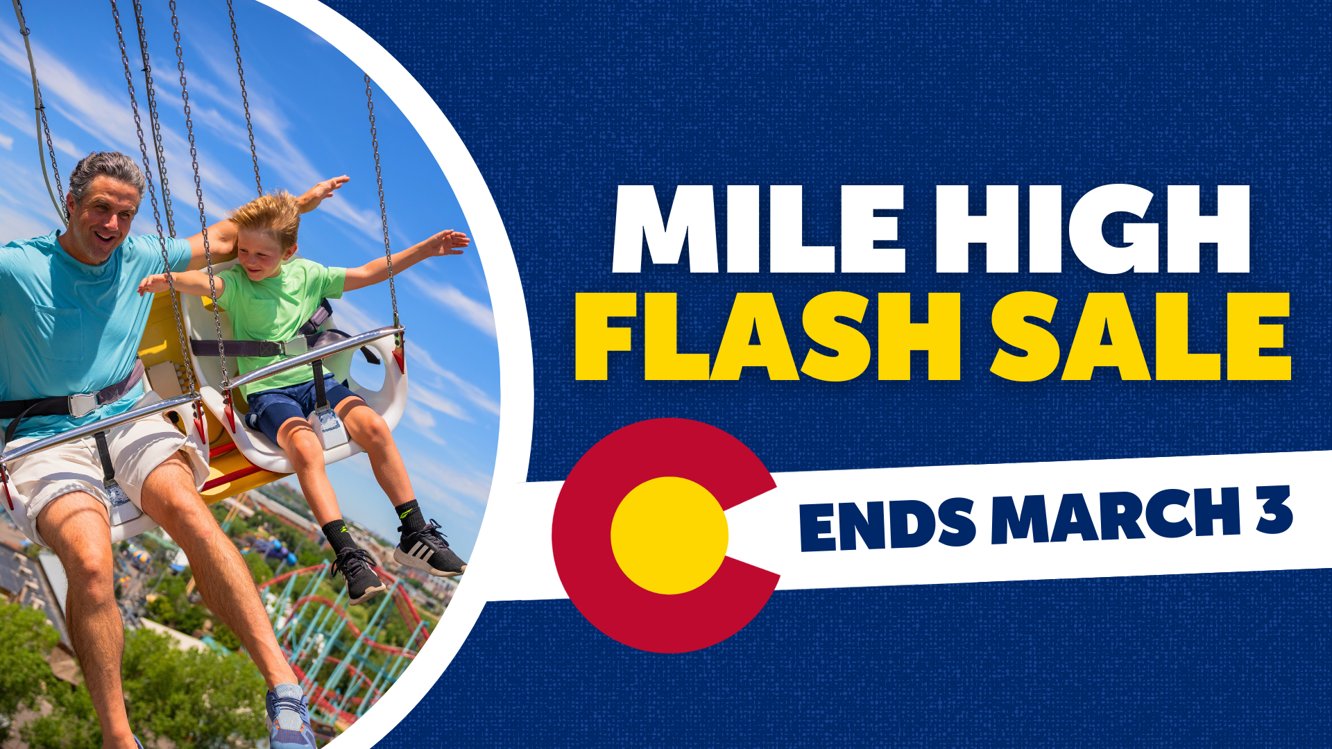 Get visits both the theme park and water park with a Season Pass. Two parks, one price!