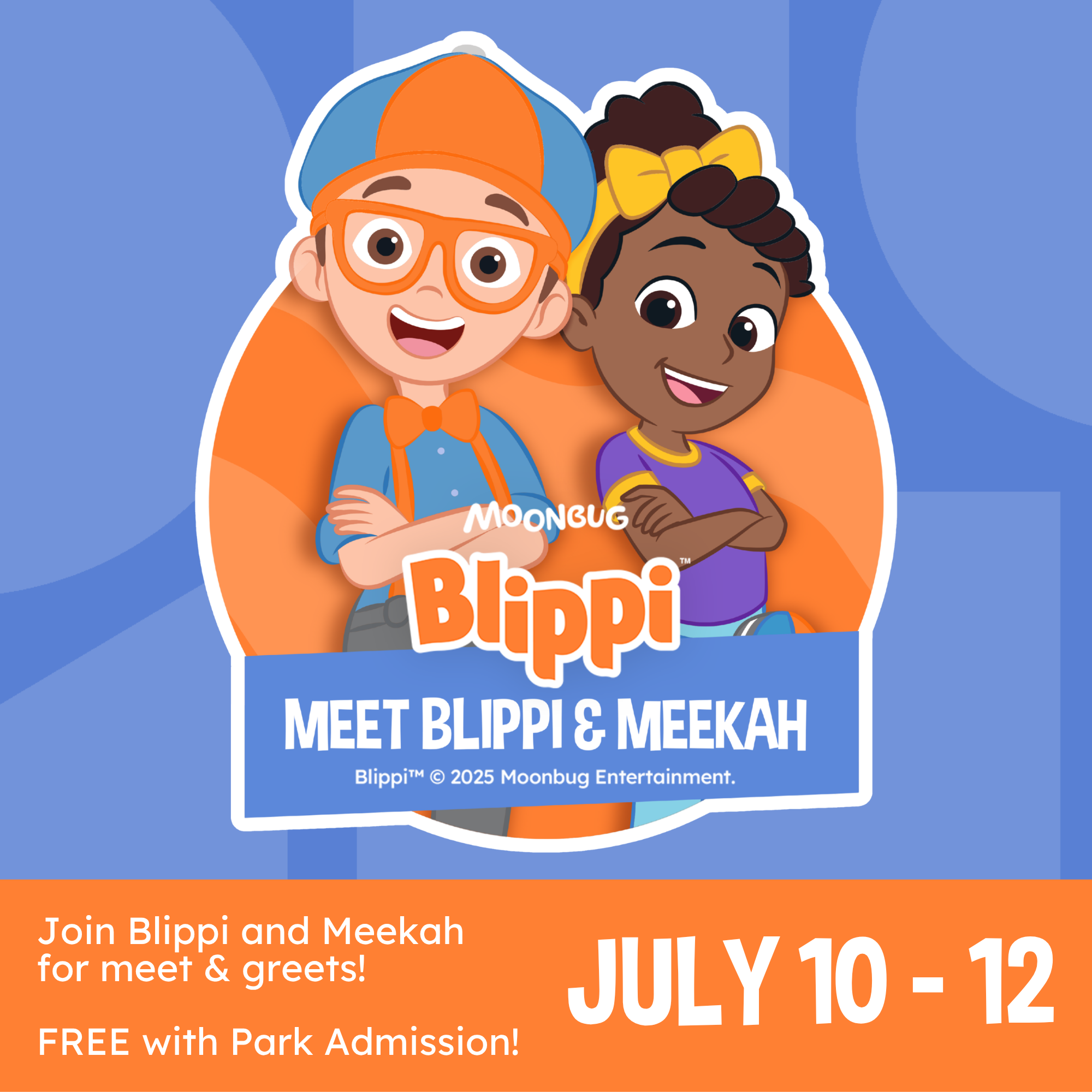 Blippi at Elitch Gardens